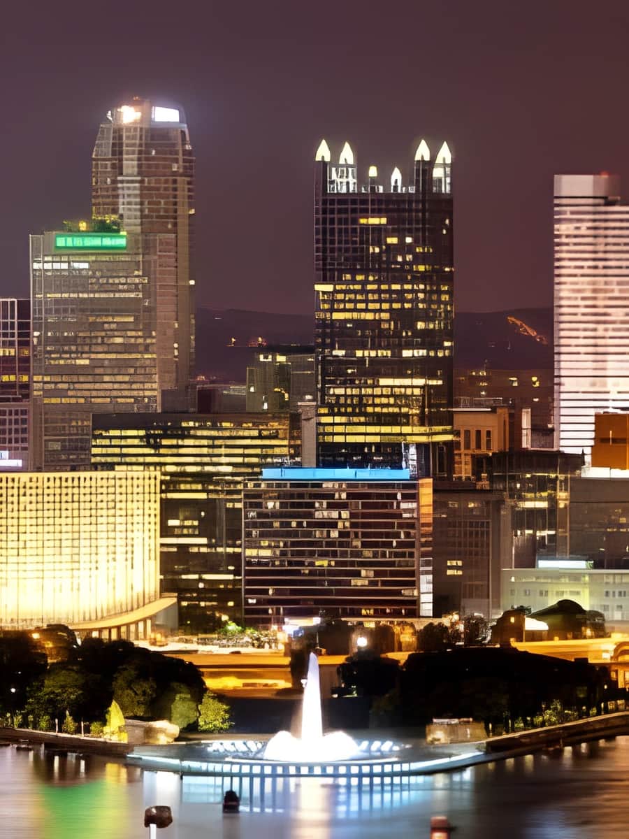 Pittsburgh city view for Hyatus furnished homes