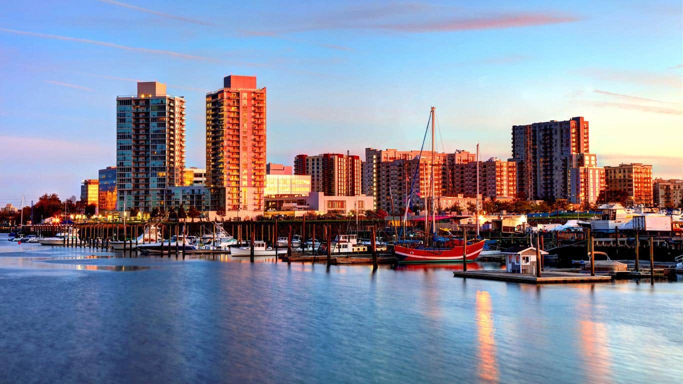 Stamford skyline