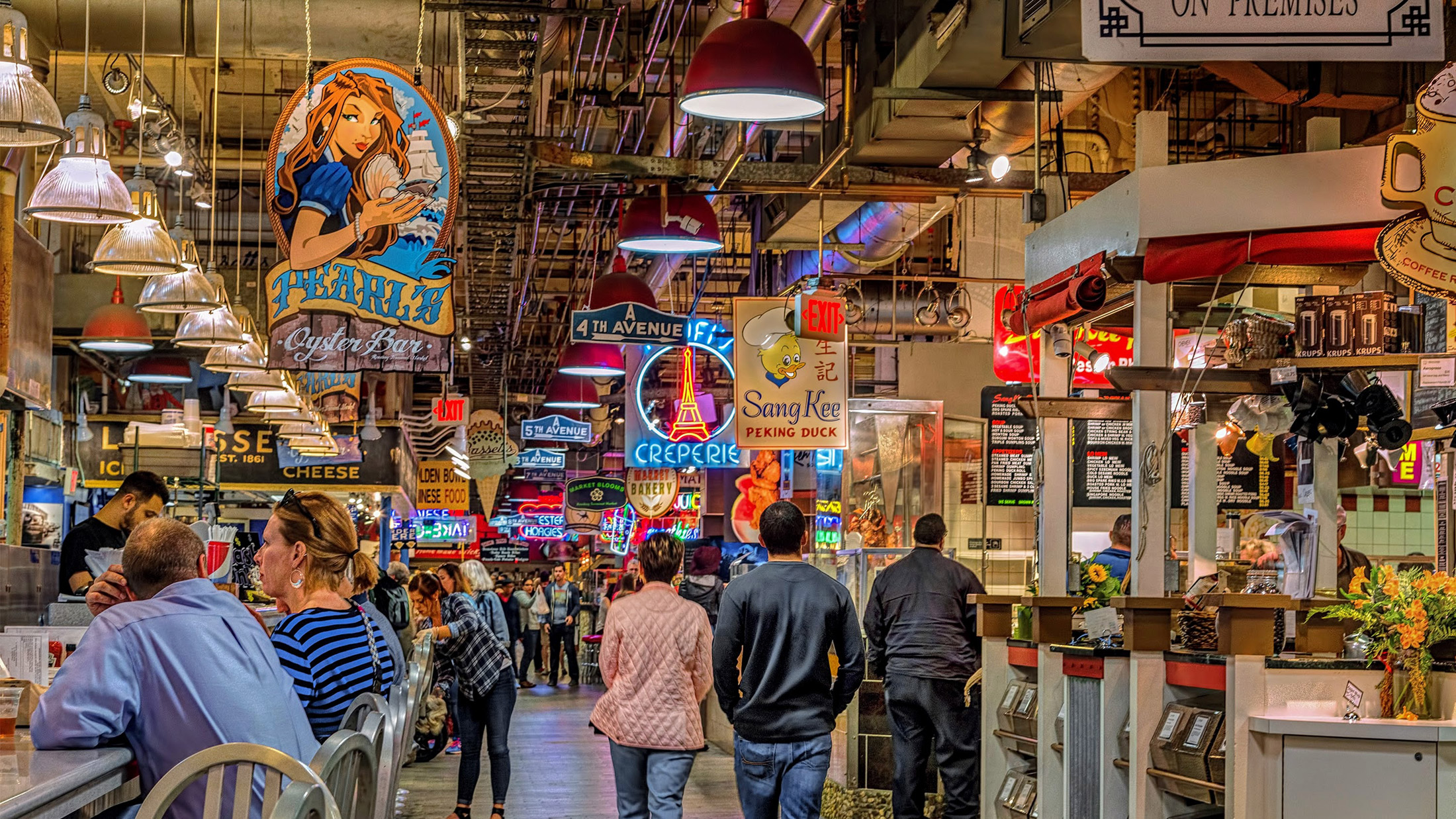 Reading Terminal Market - Historic food market with diverse culinary offerings