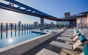 rooftop infinity pool
