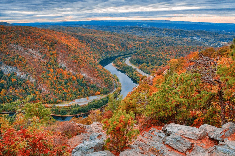 Hyatus landscape poconos