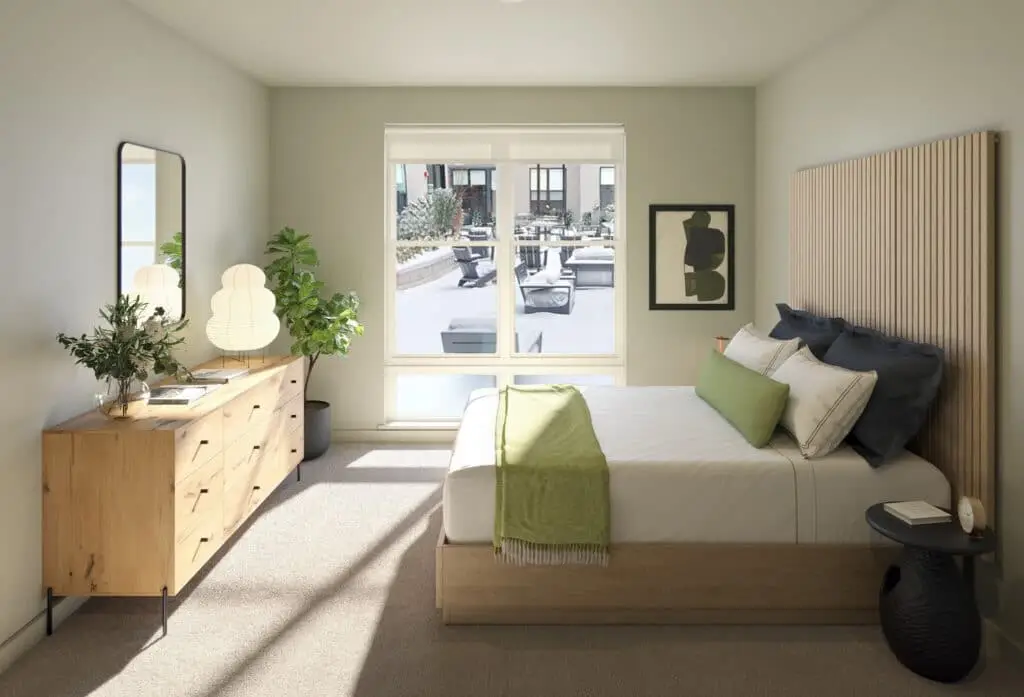 hyatus furnished bedroom