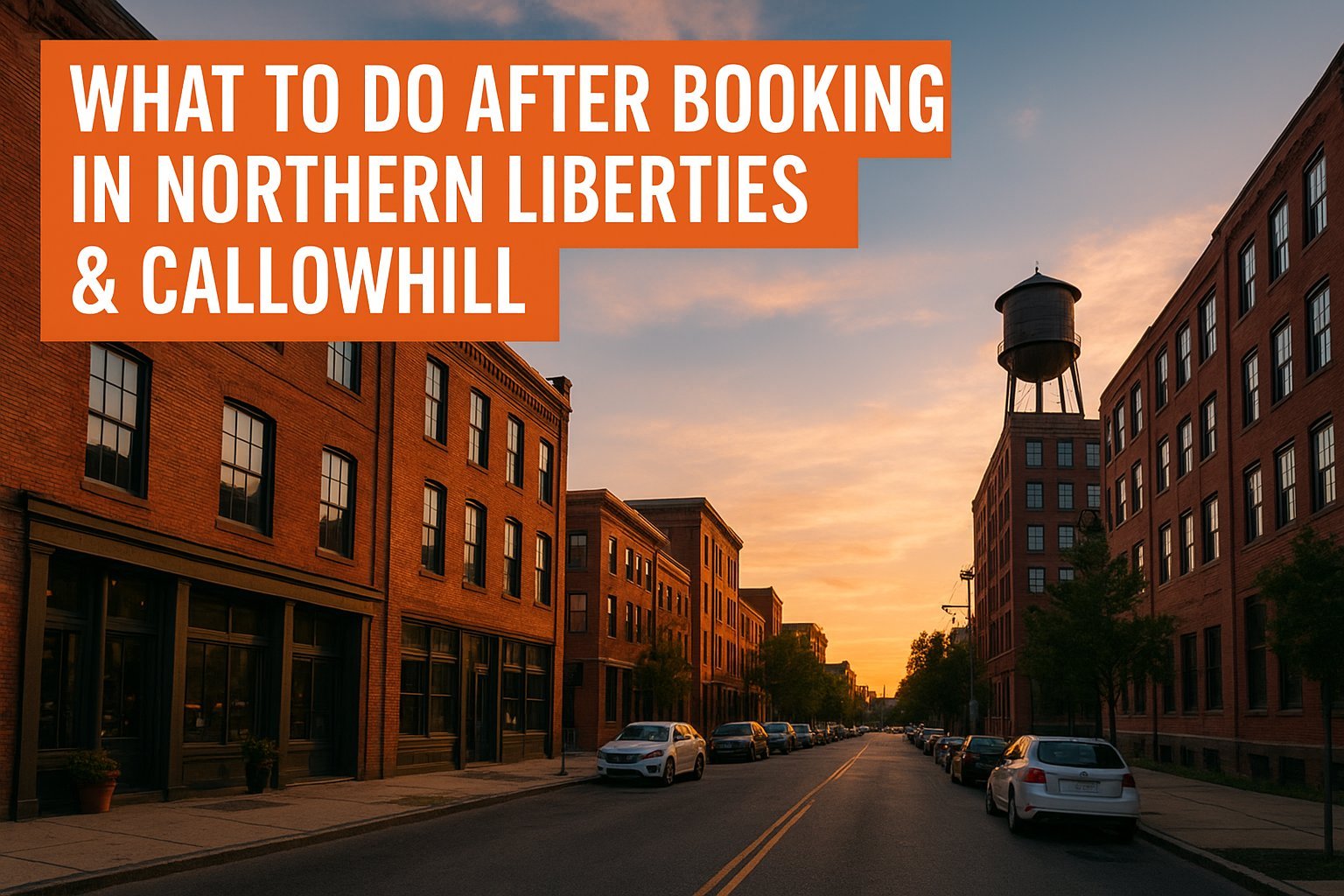 What to do after booking in Northern Liberties & Callowhill – scenic Philadelphia neighborhood street view