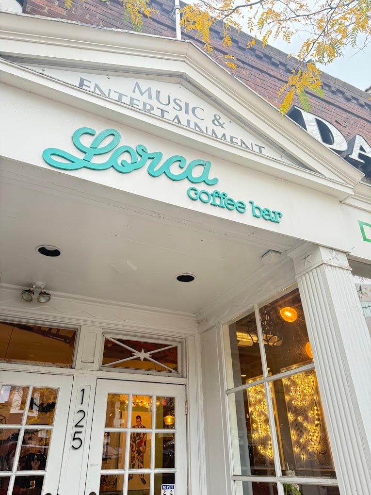 Exterior of Lorca Café, best café near Hyatus Living Stamford
