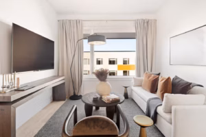 Maxwell Everett Airbnb Booking Boston Furnished apartments apartment.com luxury Mill Road